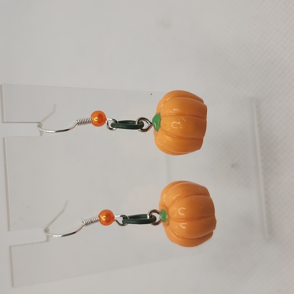 Pumpkin Earrings